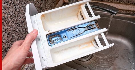 Как отмыть лоток для порошка в стиральной машине