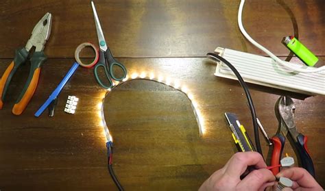 Как соединить светодиодную ленту между собой