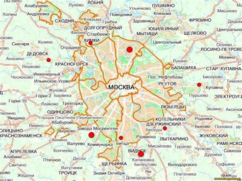 Карта москвы купить