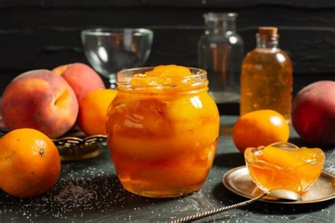 Персиковое варенье рецепт на зиму дольками густое в сиропе