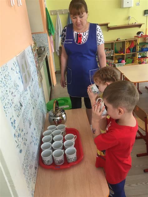 Питьевой режим в детском саду