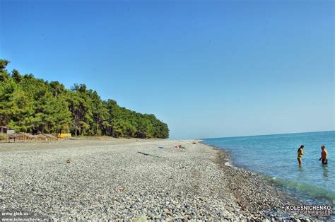 Пицунда абхазия пляж
