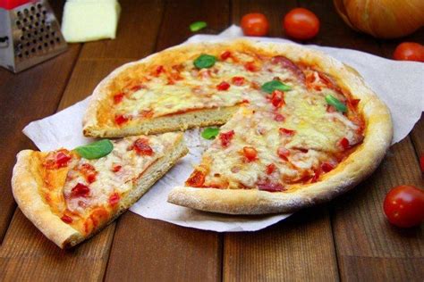 Пицца без дрожжей рецепт
