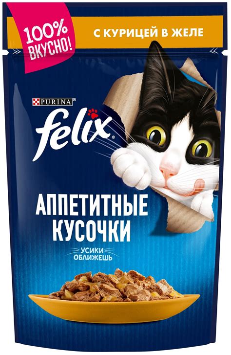 Феликс корм для кошек купить