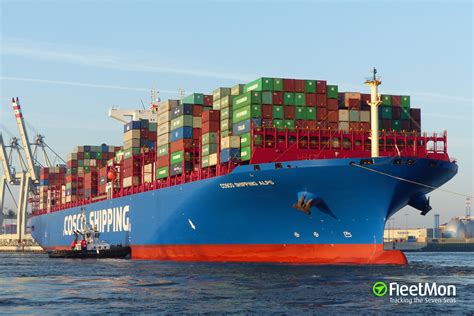 Cosco tracking container