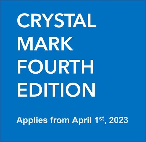 Crystal mark