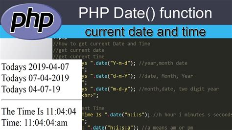 Date php
