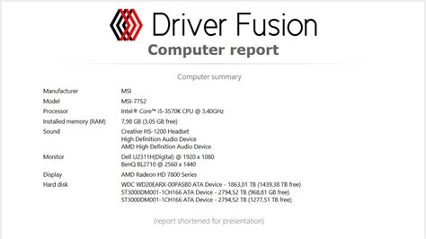Driver fusion